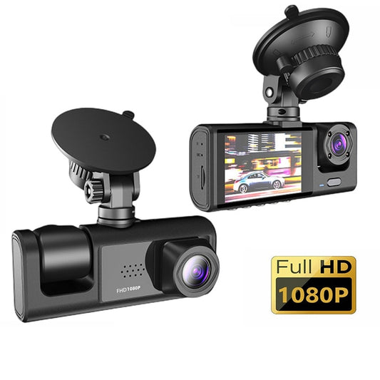 Dash Cam W/ IR Night Vision Loop Recording & 2" IPS Screen 1080P 3